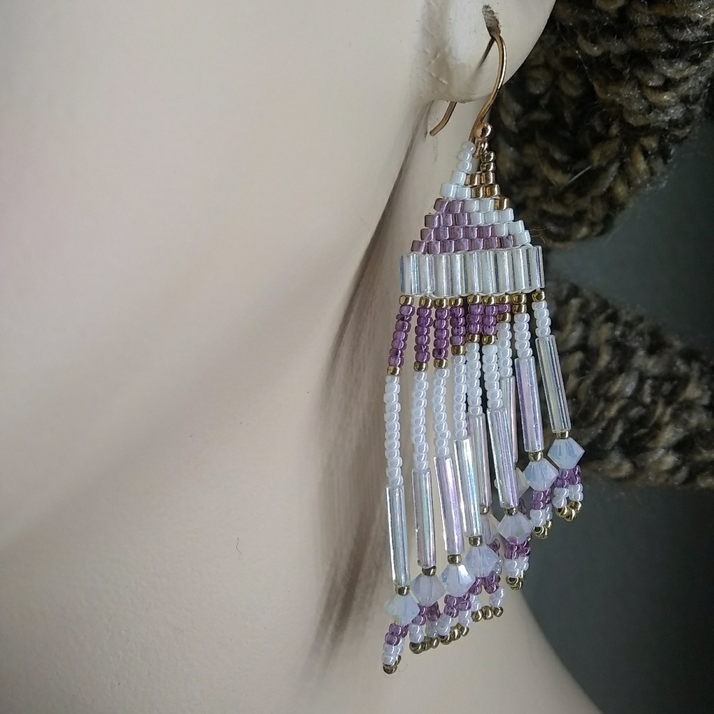 ⭐SOLD⭐ JRW Handmade Swarovski Earrings - Picture 5 of 7